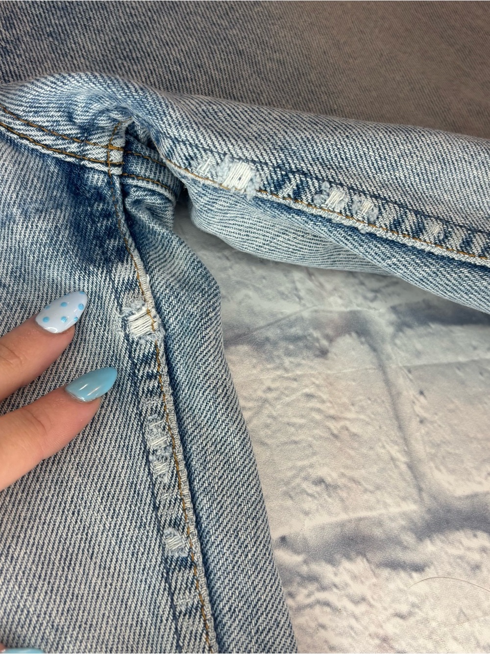 Vintage Womens Gap Jeans W 30. Light Wash, High Rise - Picture 5 of 6